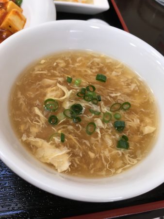 中華晋香苑の「スープ」