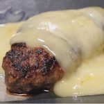 【グリルグラッド】今日ドキッの「『絶対おいしい』円山グルメ」テレビで放送。ドイツで修行した店主による肉汁たっぷり白老牛のチーズハンバーグ！