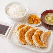 餃子とカレーザンギの店 点心札幌の焼き餃子定食